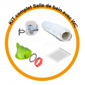 KIT complet Clapet SDB avec WC